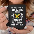 The World Is Full Of Amazing Things Jamaica Jamaica Coffee Mug Funny Gifts