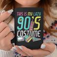 This Is My Lazy 90S Costume Retro 1990S Theme Party Nineties Coffee Mug Unique Gifts