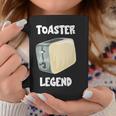 Toaster Legend Tassen für Brot- und Toastliebhaber, Frühstücksidee Lustige Geschenke