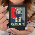 Trump Goat Middle Finger Election 2024 Republican Poster Coffee Mug Unique Gifts