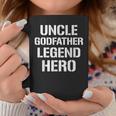 Uncle Godfather Legend Hero Funny Cool Uncle Gift Coffee Mug Unique Gifts