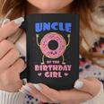 Uncle Of The Birthday Girl Donut Bday Party Tio Granduncle Coffee Mug Unique Gifts