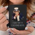 Uncle Sam I Want You To Slam Some Metal July 4Th Funny Gift Coffee Mug Unique Gifts