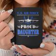 Us Air Force Proud Daughter Womens -Usaf Air Force Veterans Coffee Mug Funny Gifts