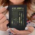 Us Army Veteran Patriotic Military Camouflage American Flag Coffee Mug Funny Gifts