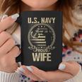 Us Na Vy Proud Wife Veteran Day Memorial Day Military Wife Coffee Mug Funny Gifts