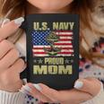 Us Navy Proud Mom With American Flag 4Th Of July Veteran Day Coffee Mug Personalized Gifts