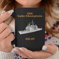 Uss Lake Champlain Cg-57 Navy Sailor Veteran Gift Coffee Mug Funny Gifts