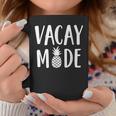 Vacay Mode 2023 Funny Family Trip Summer Vacation Pineapple Coffee Mug Funny Gifts