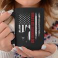 Vintage American Flag Worlds Best Chihuahua Dad Silhouette Coffee Mug Personalized Gifts