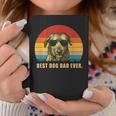 Vintage Best Dog Dad EverIrish Wolfhound Coffee Mug Funny Gifts