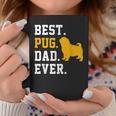 Vintage Best Pug Dad Ever Fathers Day Dog Gifts Coffee Mug Unique Gifts