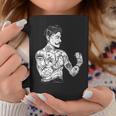 Vintage Boxing Champion Tattoo - Boho Ink Fighter Coffee Mug Funny Gifts