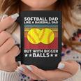 Vintage Softball Dad Like A Baseball Dad Us Flag Fathers Day Coffee Mug Unique Gifts