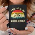 Vintage Stay At Home Dog Dad Retro Dog Lovers Fathers Day Coffee Mug Funny Gifts