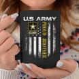 Vintage US Army Proud Brother With American Flag Gift Coffee Mug Funny Gifts