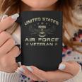 Vintage Usa Flag Proud Us Air Force Veteran For Men Women Coffee Mug Funny Gifts