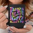 Wavy Groovy Thanks For Not Swallowing Us Happy Mothers Day Coffee Mug Personalized Gifts