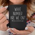 What Number Are We On Funny Cheer Dance Dad Coffee Mug Personalized Gifts
