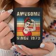 Womens 50 Year Old Awesome Since 1973 50Th Birthday Gifts Women Coffee Mug Funny Gifts