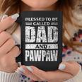 Womens Blesed To Be Called Dad And Pawpaw Fathers Day  Coffee Mug Personalized Gifts