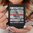 Womens Firefighters Dont Brag Proud Firefighter Grandma Funny Gift Coffee Mug Funny Gifts
