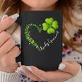 Womens Funny St Patricks Day Gift For Women - Lucky Grammy Heart Coffee Mug Unique Gifts