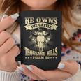 Womens He Owns The Cattle On A Buffalo Thousand Hills Psalm 50 Coffee Mug Unique Gifts