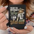 Womens Im Not The Veterans Wife I Am The Veteran Us Army Veteran Coffee Mug Funny Gifts
