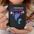 Womens Mermaid Godmother Mermaid Birthday Party Mothers Day Coffee Mug Personalized Gifts