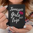 Womens Tennessee Girls Trip 2023 Bachelorette Vacation Fun Matching Coffee Mug Unique Gifts