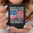 Womens Us Coast Guard Making Sure The Navy Doesnt Get Lost Uscg Coffee Mug Funny Gifts