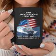 Womens Uss Jack H Lucas Ddg-125 Destroyer Ship Usa Flag Veteran Day Coffee Mug Funny Gifts