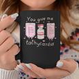 You Give Me Tachycardia Icu Nurse Life Valentines Day Coffee Mug Funny Gifts