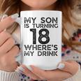 18Th Birthday For Dad Mom 18 Year Old Son Family Squad Coffee Mug Funny Gifts