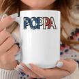 All American Poppa Patriotic July 4Th Fathers Day Gift Coffee Mug Unique Gifts