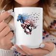 American Flag Horse 4Th Of July Patriotic Coffee Mug Unique Gifts