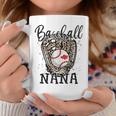 Baseball Nana Leopard Game Day Baseball Lover Mothers Day Coffee Mug Funny Gifts