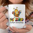 Be Kind Autism Awareness Puzzle Bee Dabbing Support Kids Coffee Mug Unique Gifts
