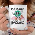 Be Kind To Our Planet Retro Cute Earth Day Save Your Earth Coffee Mug Unique Gifts