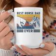 Best Horse Dad Ever Funny Horse Lover Vintage Fathers Day Coffee Mug Funny Gifts