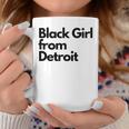 Black Girl From Detroit Coffee Mug Unique Gifts
