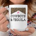Cowboys And Tequila Western Funny Tequila Drinking Lover Coffee Mug Unique Gifts