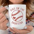 Dibs On The Shortstop Funny Baseball Wife Husband Love Coffee Mug Funny Gifts