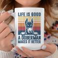 Doberman Gifts For Men Women Doberman Dog Dad Mom Coffee Mug Unique Gifts