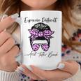 Expensive Difficult And Talks Back Messy Bun Leopard Pattern Coffee Mug Unique Gifts