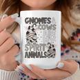 Funny Cow For Women Gnomes & Cows Are My Spirit Animal Coffee Mug Unique Gifts