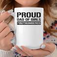 Girl Dad Proud Dad Of Girls Fathers Day Gift Coffee Mug Unique Gifts