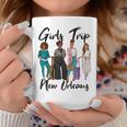 Girls Trip New Orleans For Melanin Afro Black Vacation Women Coffee Mug Unique Gifts