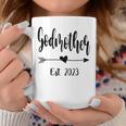 Godmother Est 2023 Promoted To Godmother 2023 Mothers Day Coffee Mug Personalized Gifts